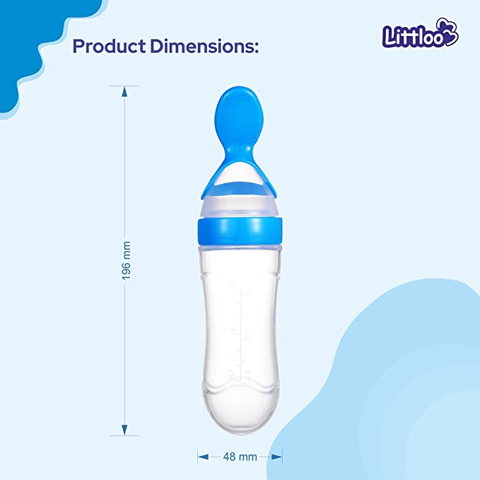 Littloo Littloo Littloo Baby Spoon Feeder (Silicone) Littloo Littloo Littloo Baby Spoon Feeder (Silicone)